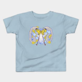 Ram Skull and Comet Moth Kids T-Shirt